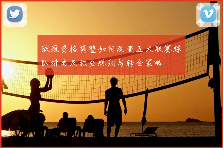 欧冠资格调整如何改变五大联赛球队排名及积分规则与转会策略